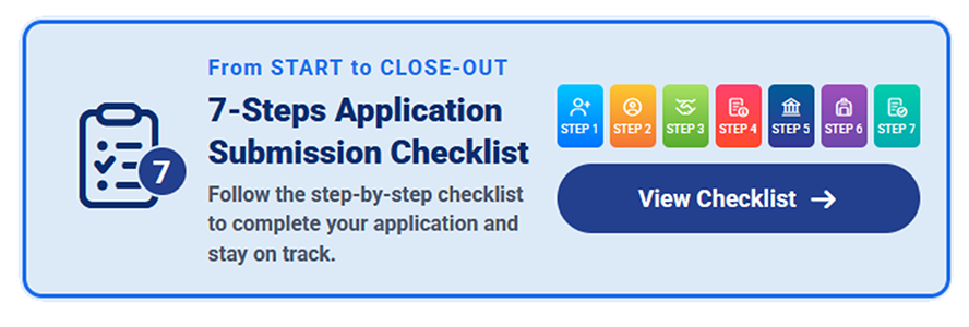 7-Steps Application Submission Checklist